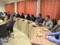 گزارش تصویری | جلسه هیات رئیسه با اعضای هیات علمی دانشکده ریاضی 